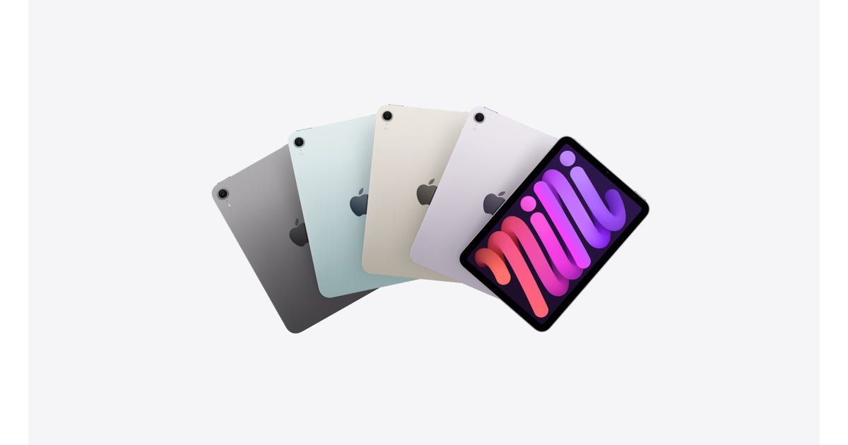 iPad mini - all colors, front view