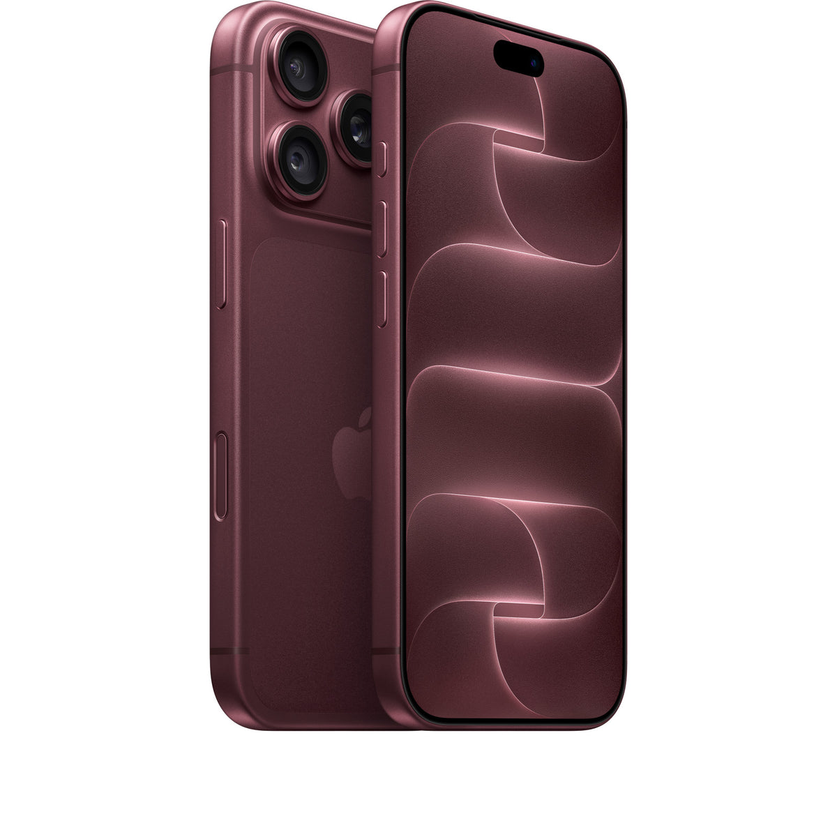 iPhone 18 Pro - Burgundy - front and back